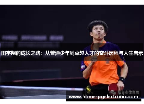 田宇翔的成长之路：从普通少年到卓越人才的奋斗历程与人生启示